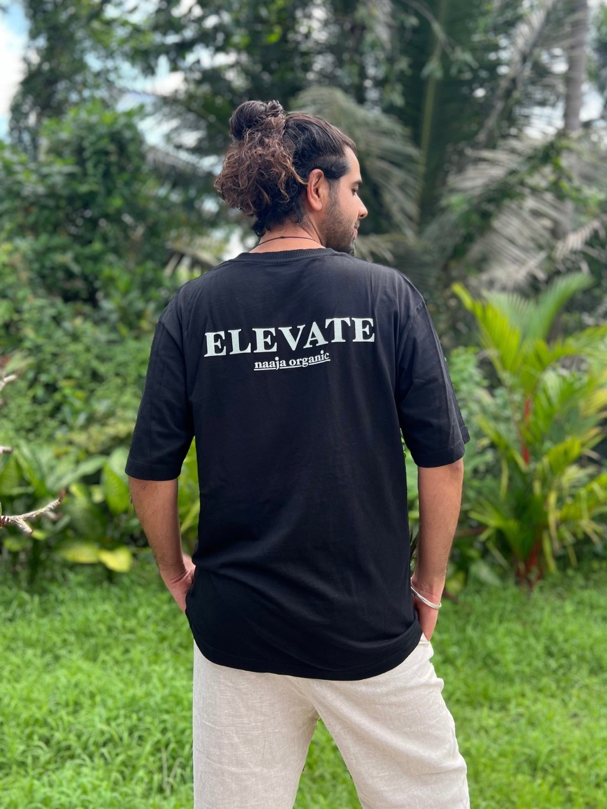 Organic Oversized Unisex Tee “ELEVATE”