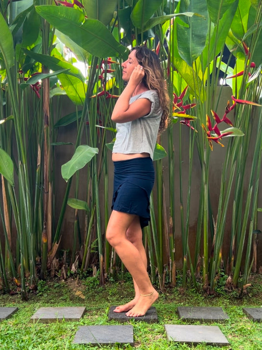 Organic Flow Cropped  Tee | Prime