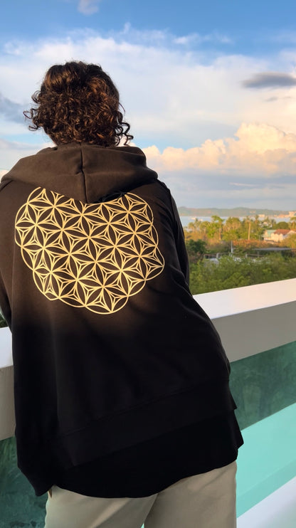 100% High Vibration Organic Cotton Hoodie