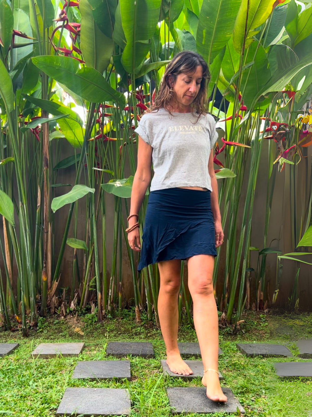 Organic Flow Cropped Tee | ELEVATE